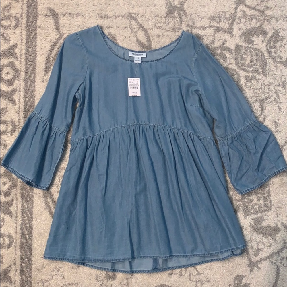 Denim Motherhood Maternity top